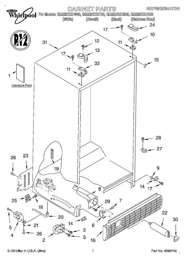 Diagram for GD22DCXHB00
