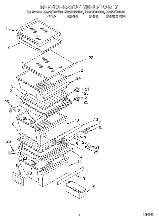 Diagram for GD22DCXHW00