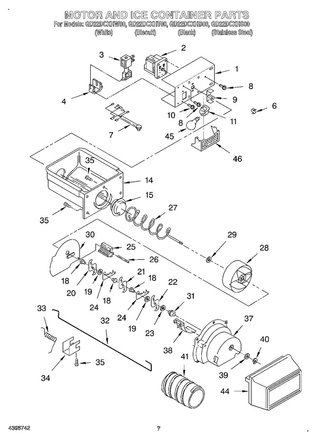 Diagram for GD22DCXHB00