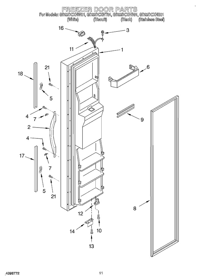 Diagram for GD22DCXHW01