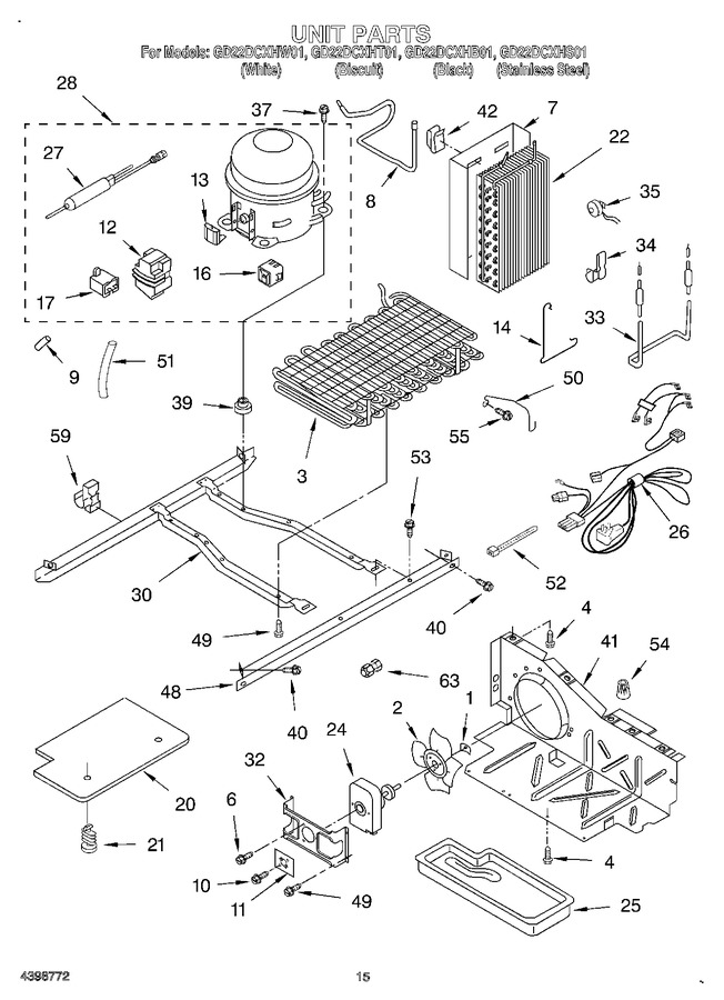 Diagram for GD22DCXHW01