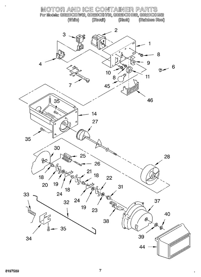 Diagram for GD22DCXHT02