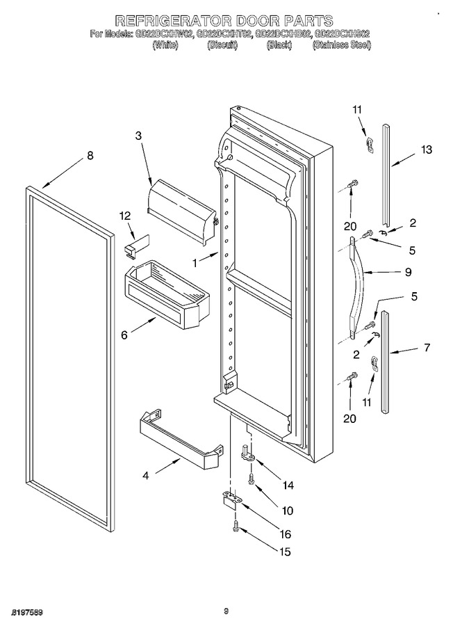 Diagram for GD22DCXHW02