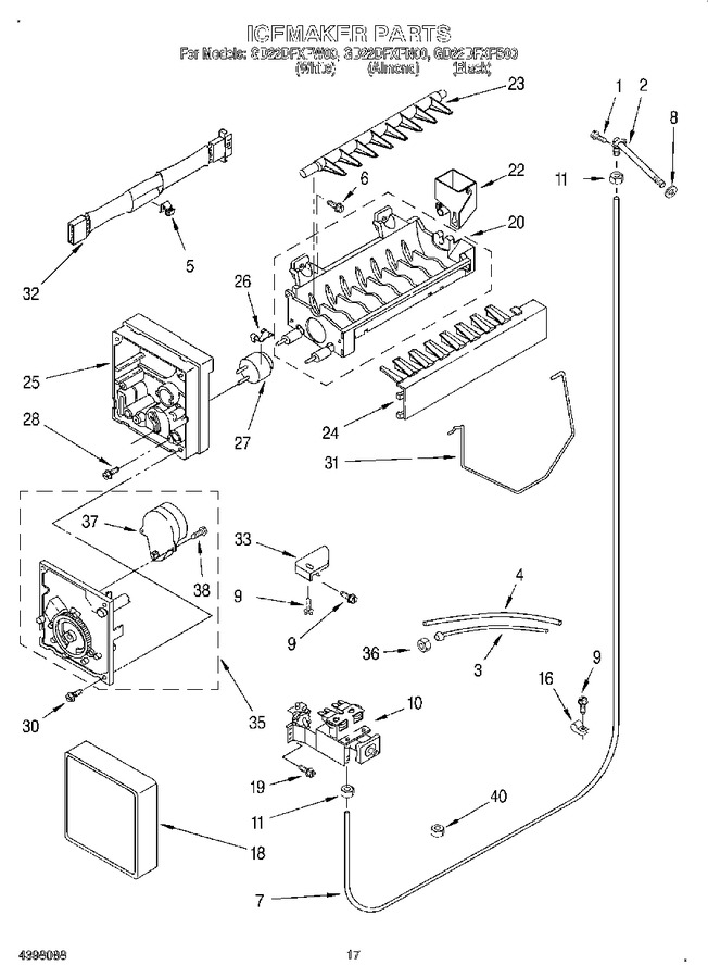 Diagram for GD22DFXFB00