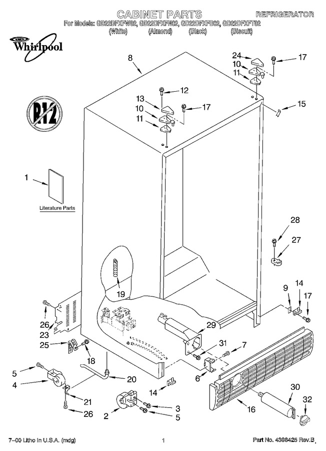 Diagram for GD22DFXFB02
