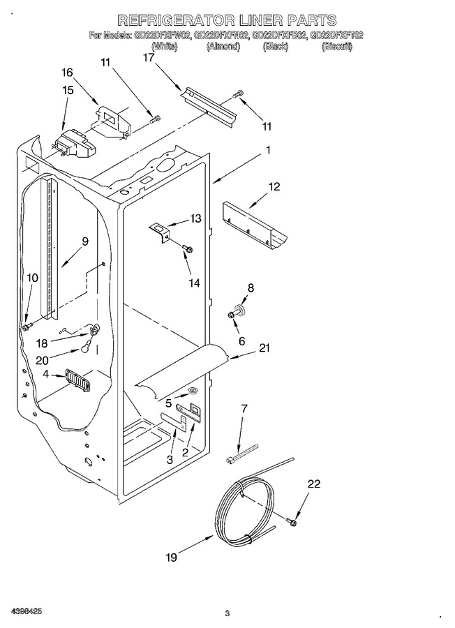 Diagram for GD22DFXFB02