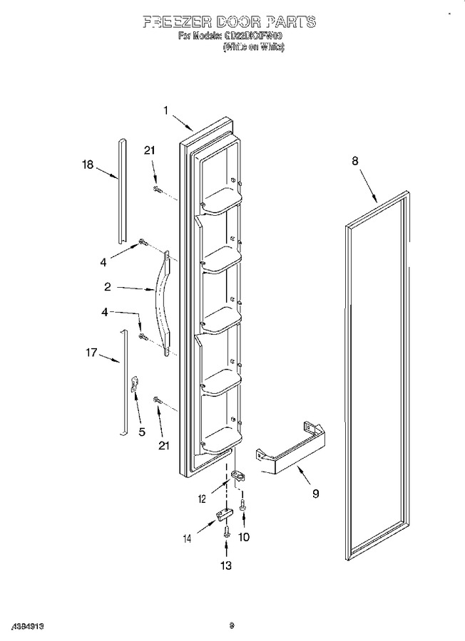 Diagram for GD22DKXFW00