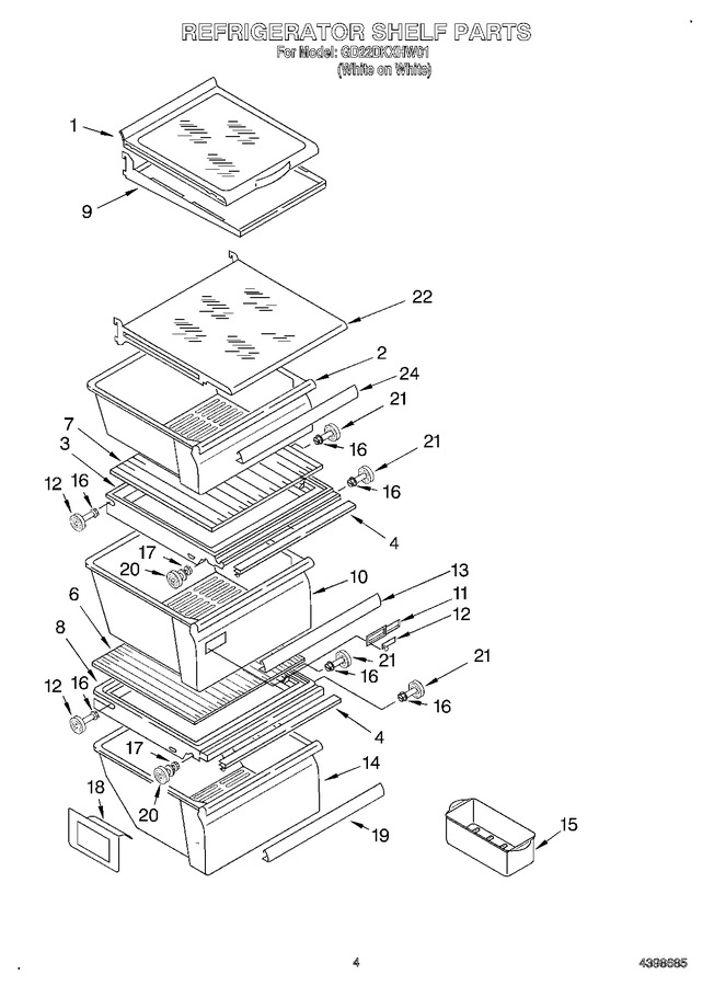 Diagram for GD22DKXHW01