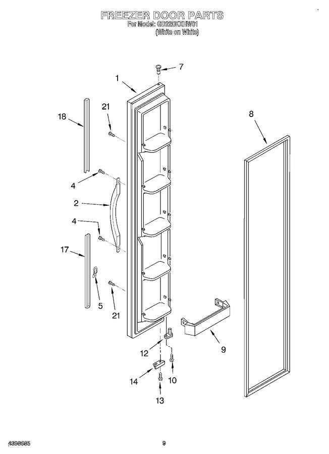 Diagram for GD22DKXHW01