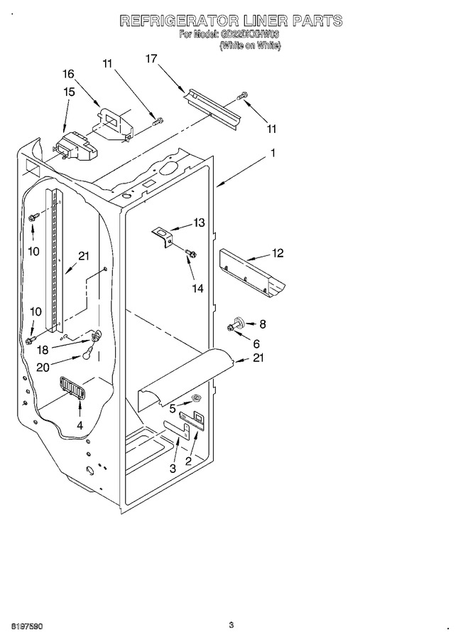 Diagram for GD22DKXHW03