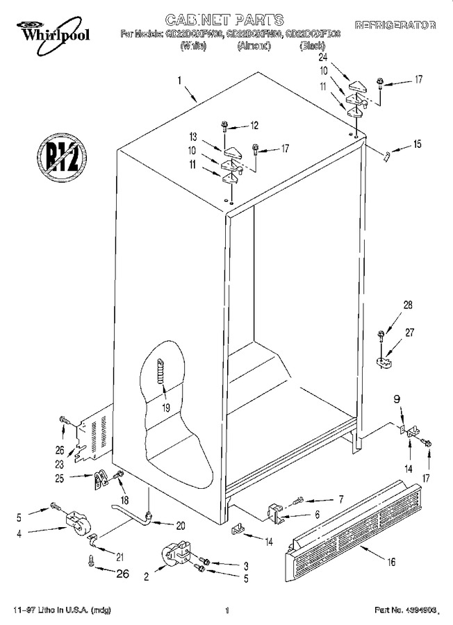 Diagram for GD22DQXFN00
