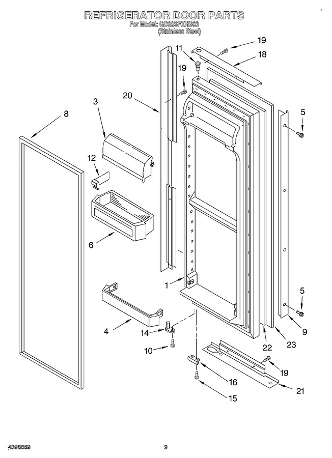 Diagram for GD22SFXHS03