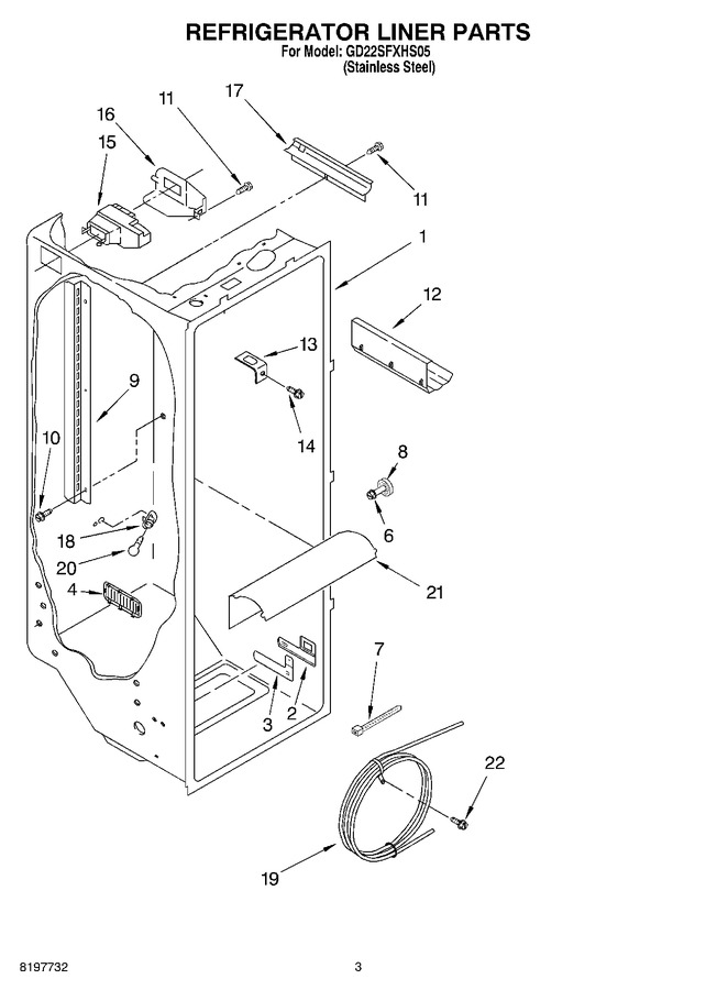 Diagram for GD22SFXHS05