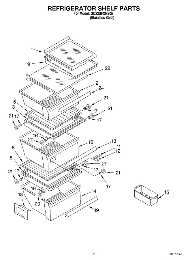 Diagram for GD22SFXHS05