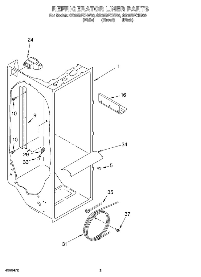 Diagram for GD25BFCHT00
