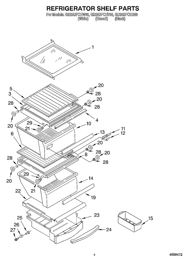 Diagram for GD25BFCHT00