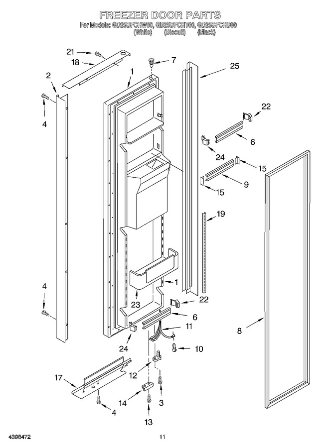 Diagram for GD25BFCHT00