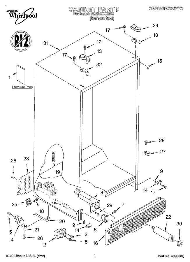 Diagram for GD25DCXHS00