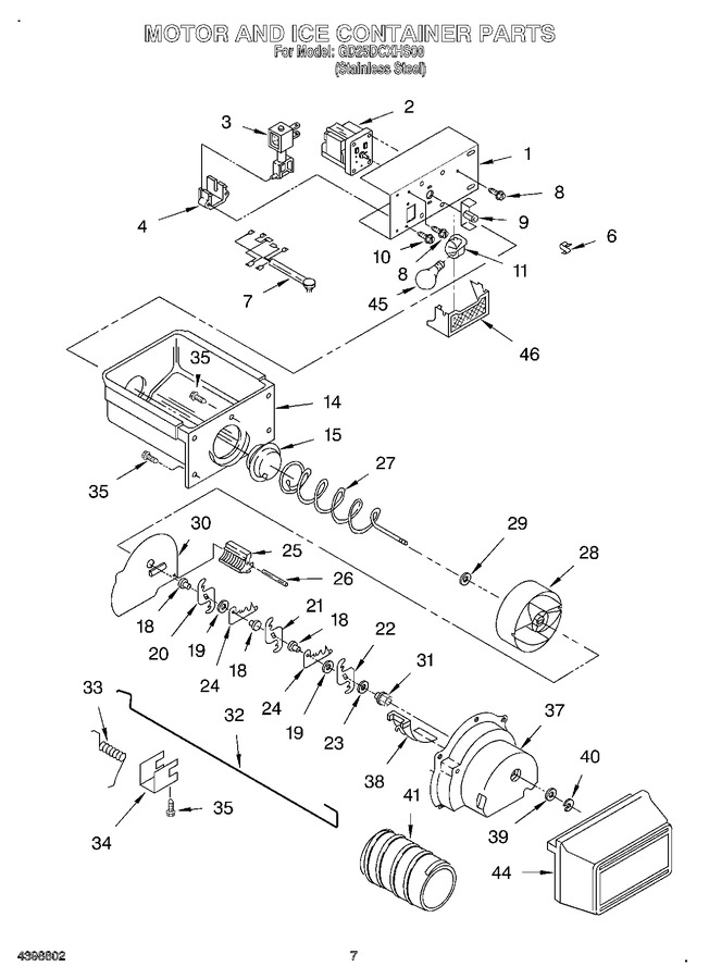 Diagram for GD25DCXHS00