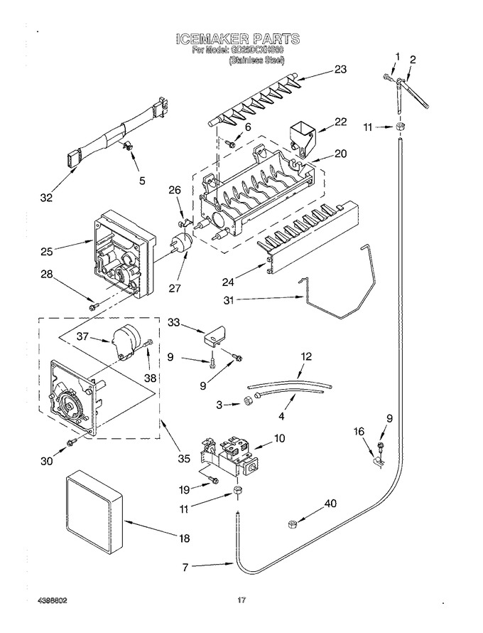 Diagram for GD25DCXHS00