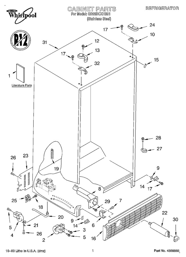 Diagram for GD25DCXHS01