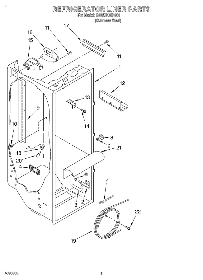 Diagram for GD25DCXHS01