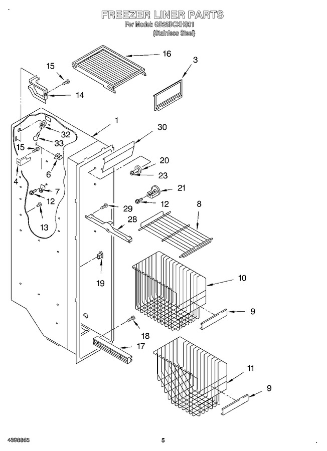 Diagram for GD25DCXHS01