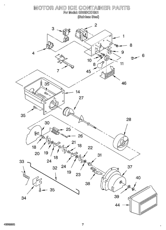 Diagram for GD25DCXHS01