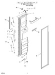 Diagram for 08 - Freezer Door