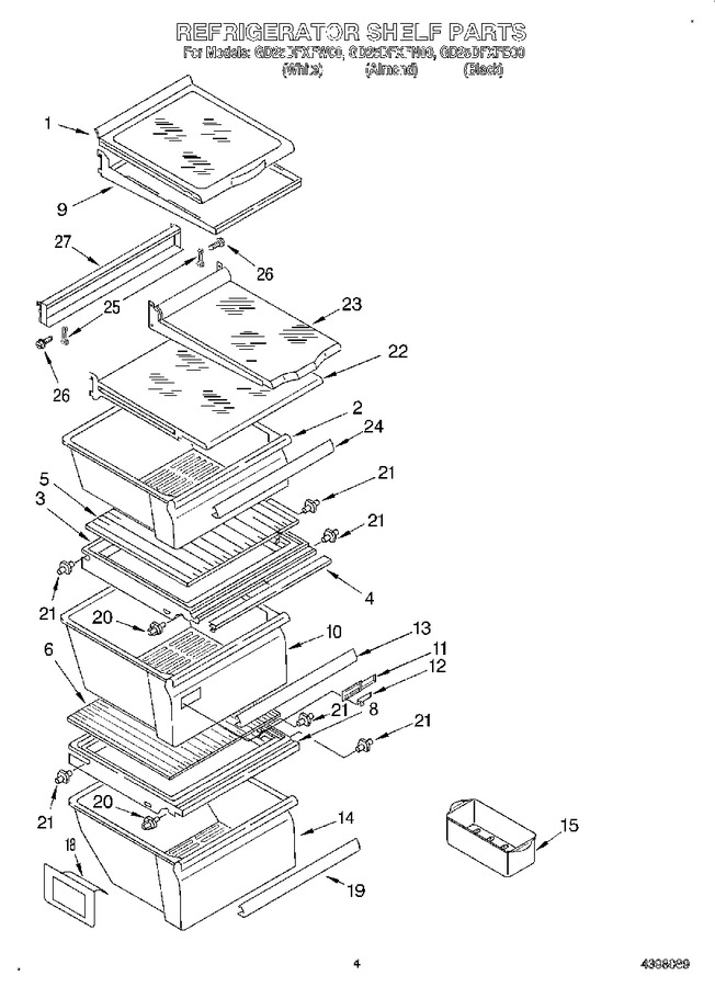 Diagram for GD25DFXFW00