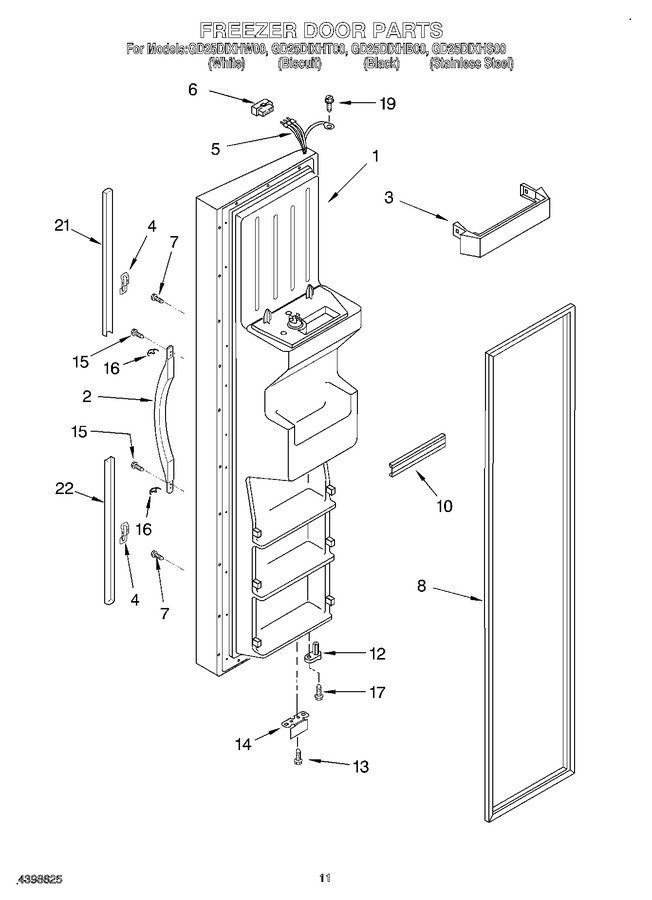 Diagram for GD25DIXHS00