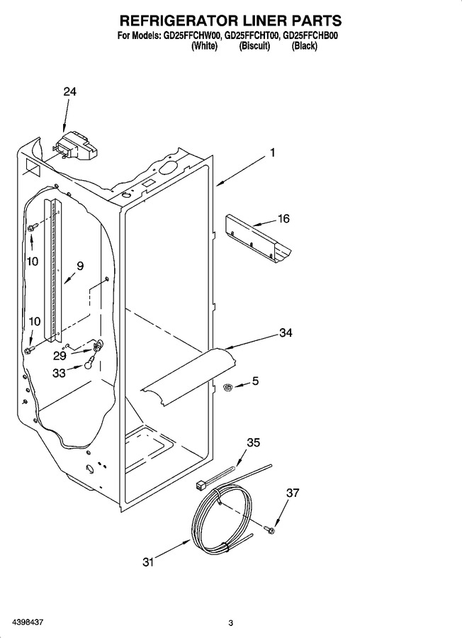 Diagram for GD25FFCHB00
