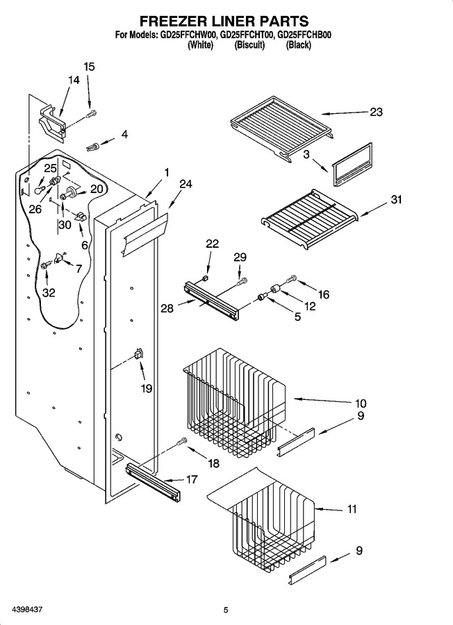 Diagram for GD25FFCHB00