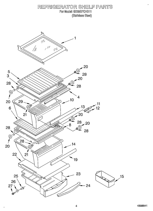 Diagram for GD25SFCHS11