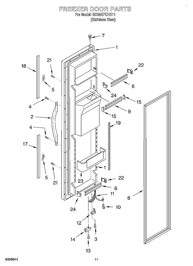 Diagram for GD25SFCHS11