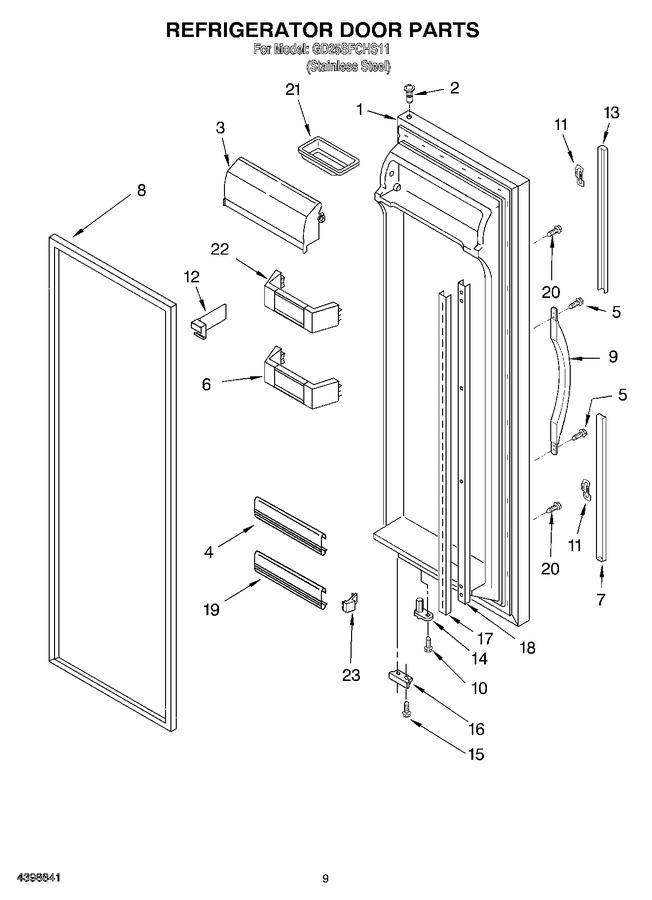 Diagram for GD25SFCHS111