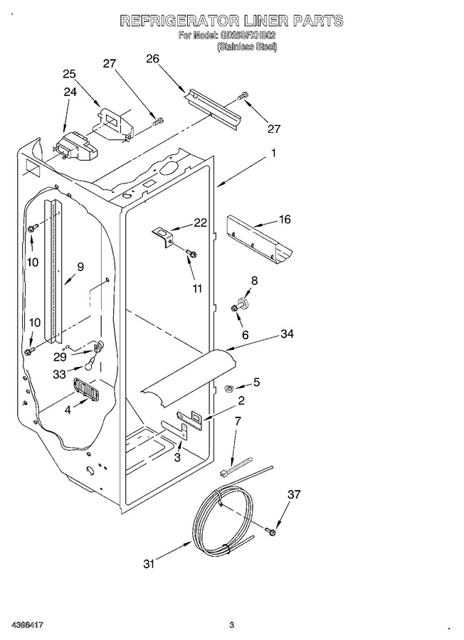 Diagram for GD25SFXHS02