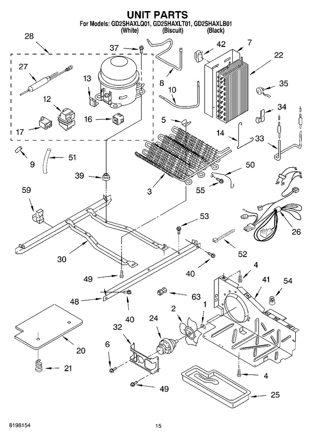 Diagram for GD25SHAXLQ01