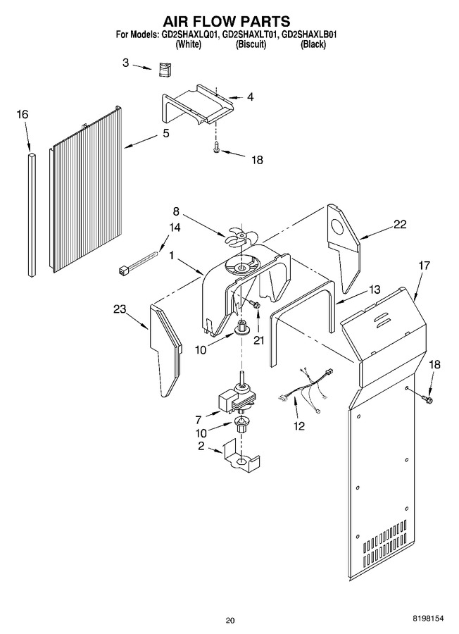 Diagram for GD25SHAXLQ01