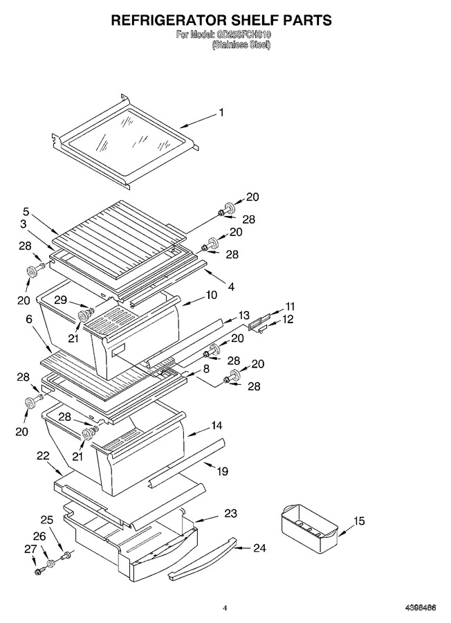 Diagram for GD25SSFCHS10