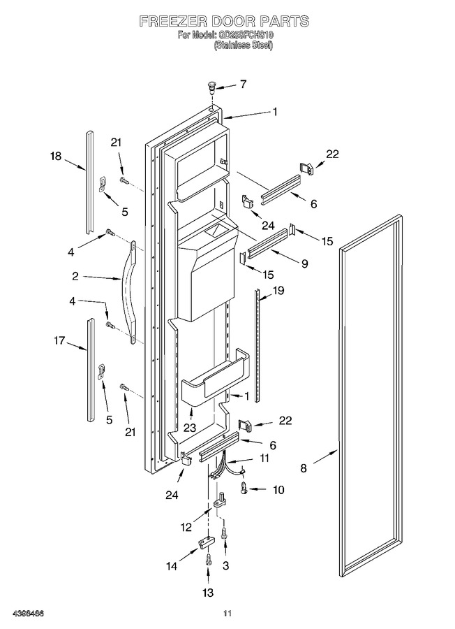 Diagram for GD25SSFCHS10