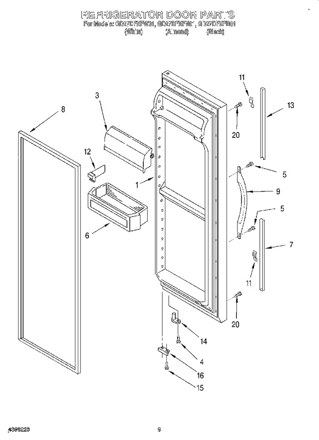 Diagram for GD27DFXFW01