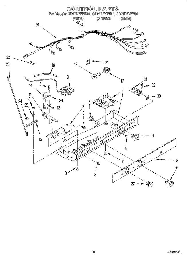 Diagram for GD27DFXFW01