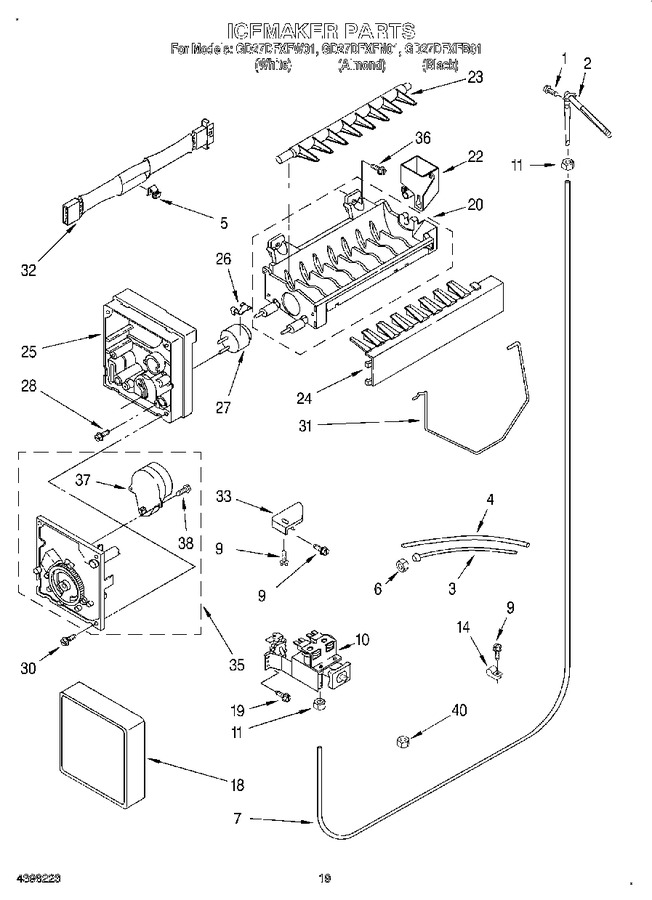 Diagram for GD27DFXFW01