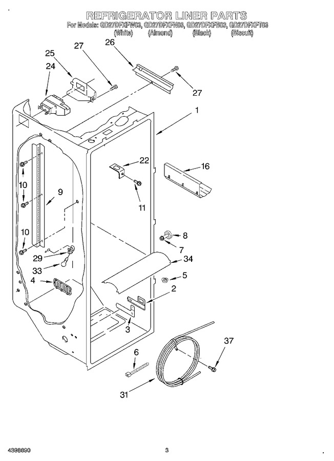 Diagram for GD27DFXFN03