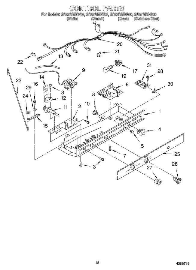 Diagram for GD27DIXHB00