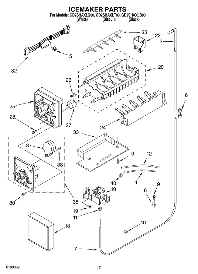 Diagram for GD2SHAXLQ00