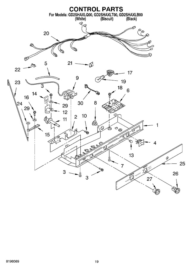 Diagram for GD2SHAXLB00