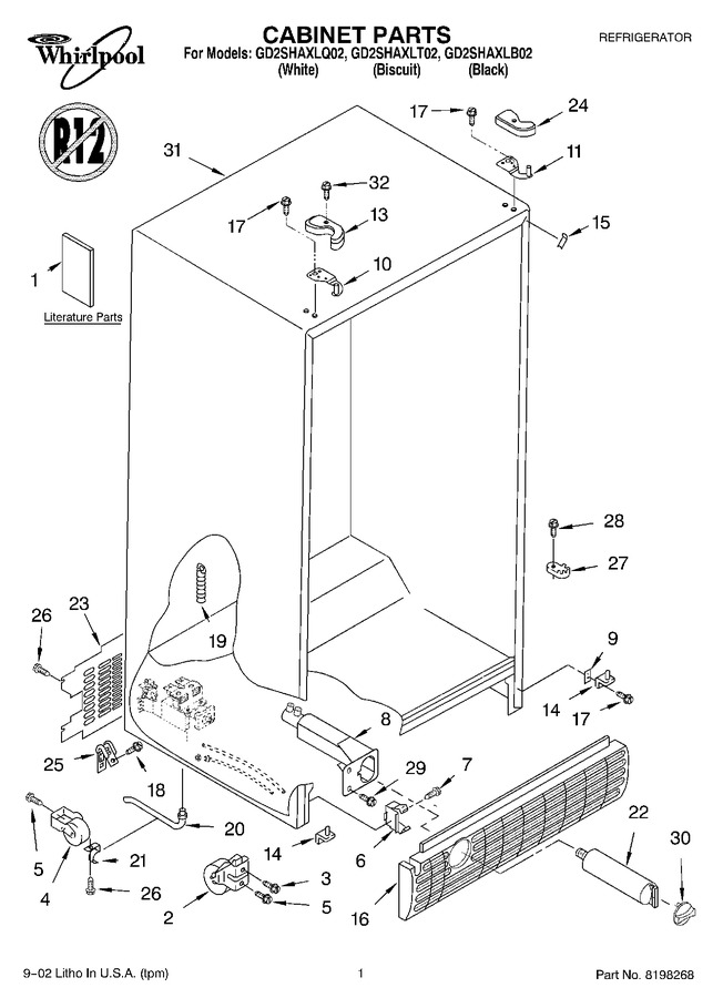 Diagram for GD2SHAXLT02