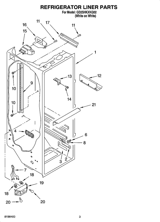 Diagram for GD2SHKXKQ02